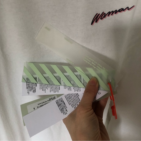 Off White women white tee - Picture 7 of 10